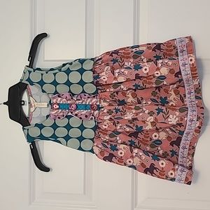 Matilda Jane Always be a Unicorn Sara Tunic Tank Top Once Upon a Time, Size 8